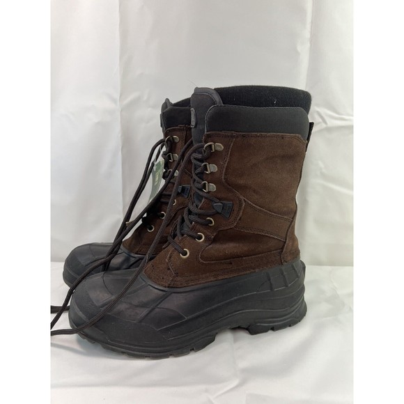 Kamik Nations Mens Snow Boots Sz9 waterproof 3M Thinsulate insulation -40 degree - Picture 4 of 11